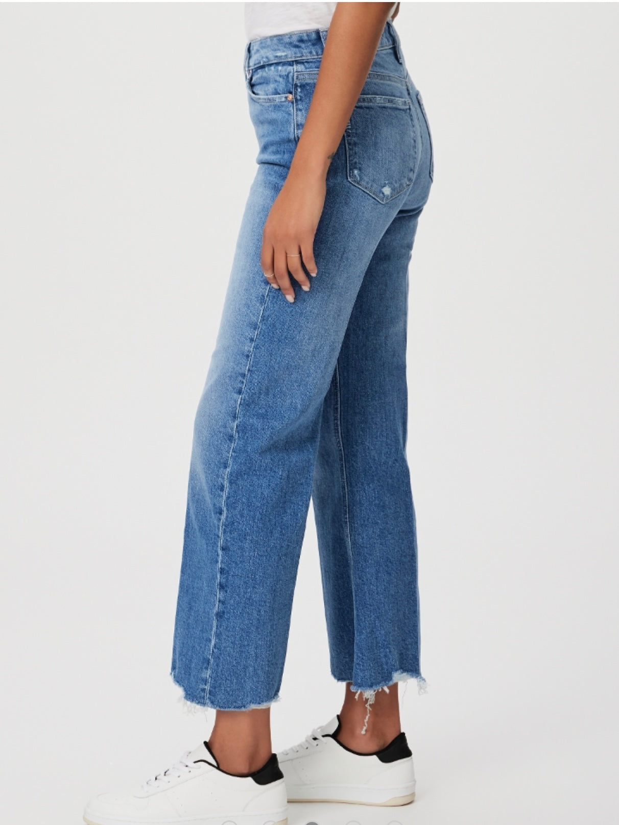 PAIGE Claudine cropped high-rise flared jeans | NET-A-PORTER